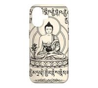Carcasa para iPhone 17 Arte Vintage de Buda Serene para Meditación y Mindfulness