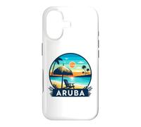 Carcasa para iPhone 17 Aruba Eagle Beach Tropical Sunset Viajes Diseño