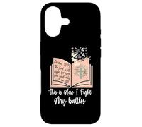 Carcasa para iPhone 17 Así es como Lucho mis batallas - Biblia Jesus Cross Christian