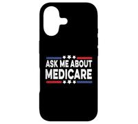 Carcasa para iPhone 17 Ask Me About Medicare Health Insurance Consultant