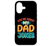 Carcasa para iPhone 17 Ask Me About My Dad Jokes Funny Father's Day Dad Joke