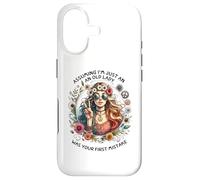 Carcasa para iPhone 17 Asumiendo Que Solo Soy una anciana fue tu Primer Error Hippie