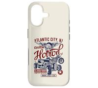 Carcasa para iPhone 17 Atlantic City NJ Hotrod - Diseño Vintage para Coche y Motocicleta