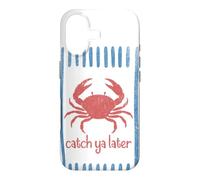 Carcasa para iPhone 17 Atrapa ya más Tarde Cangrejo Sailorcore Fishermencore