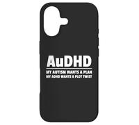 Carcasa para iPhone 17 AuDHD Autismo TDAH Mentes neurodivergentes