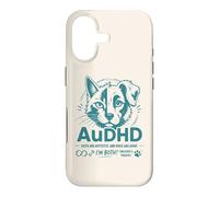 Carcasa para iPhone 17 AuDHD Autismo Y TDAH Perro Gato Ambos