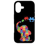 Carcasa para iPhone 17 Autism Elephant Gift Autism Awareness Autistic Black