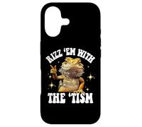 Carcasa para iPhone 17 Autistic Rizz Em 'Tism Tiny Dinosaur Bearded Dragon Lover