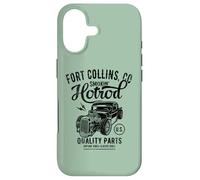 Carcasa para iPhone 17 Auto Hotrod de Fort Collins, Colorado, EE. UU., diseño Envejecido