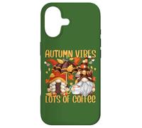 Carcasa para iPhone 17 Autumn Coffee Gnomes For Women For Fall and Coffee Lover