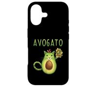 Carcasa para iPhone 17 Avogato Cinco De Mayo Regalo Cinco De Meow Avogato Cat Aguacate