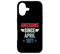 Carcasa para iPhone 17 Awesome Since April 1971