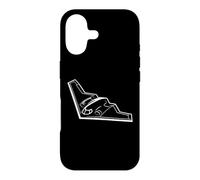 Carcasa para iPhone 17 B-2 Spirit Stealth Bomber Militar Avión Diseño de Aviones