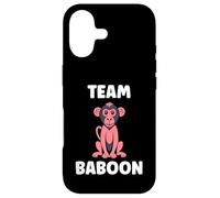 Carcasa para iPhone 17 Baboons Animals Funny Little Baby Monkey Team Baboon