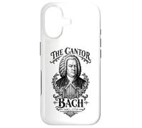 Carcasa para iPhone 17 Bach The Cantor Retrato Barroco Pipe Órgano Música clásica