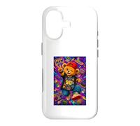 Carcasa para iPhone 17 Back to The 90s Teddy Bear Retro Nostalgia