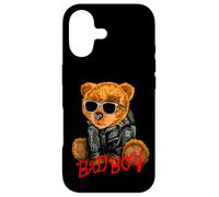 Carcasa para iPhone 17 Bad Boy tee Shirt, Funny Teddy Bear Graphic Design Style Fun