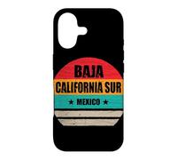 Carcasa para iPhone 17 Baja California Sur México Retro Vintage Baja California Sur