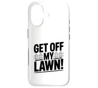 Carcasa para iPhone 17 ¡Bájate de mi césped! Humor gruñón de Anciano Divertido