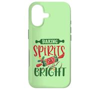 Carcasa para iPhone 17 Baking Spirits Bright Navidad Divertida