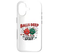 Carcasa para iPhone 17 Balls Deep in Christmas Spirit