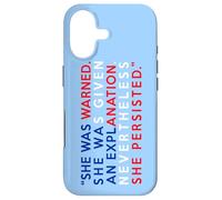 Carcasa para iPhone 17 Bandera Americana Que fue advertida sin Embargo Ella persistió