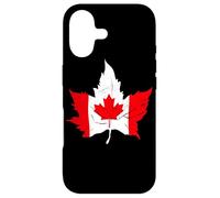 Carcasa para iPhone 17 Bandera Canadiense Hoja de Arce Canadá