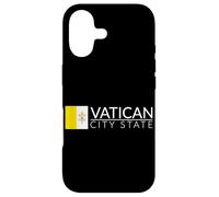 Carcasa para iPhone 17 Bandera Ciudad del Vaticano Roma Italia San Pedro Basilica