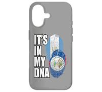 Carcasa para iPhone 17 Bandera de ADN de Belice y Guatemala, Regalo de Patrimonio