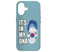 Carcasa para iPhone 17 Bandera de ADN de Guam y Corea del Sur