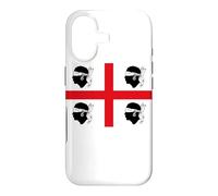Carcasa para iPhone 17 Bandera de Cerdeña Italia 4 Moros Cerdeña