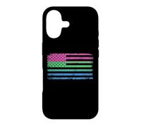 Carcasa para iPhone 17 Bandera de Estados Unidos PolySexual
