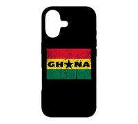 Carcasa para iPhone 17 Bandera de Ghana patriótica Envejecida para Hombres, Mujeres y niños Ghana