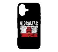 Carcasa para iPhone 17 Bandera de Gibraltar Envejecida, para Hombre y Mujer, Bandera de Gibraltar