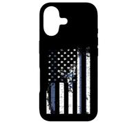 Carcasa para iPhone 17 Bandera de Israel Envejecido, Encima, Bandera Americana