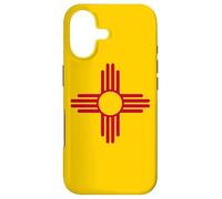 Carcasa para iPhone 17 Bandera del Estado DE MÉXICO Zia SÍMBOLO Sol Albuquerque Santa FE
