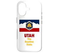 Carcasa para iPhone 17 Bandera del Estado de Utah Pride Beehive State Flag Salt Lake City Souvenir