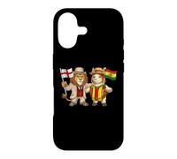 Carcasa para iPhone 17 Bandera Inglaterra Bolivia británico inglesas Reino Unido