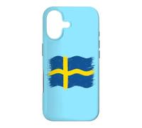 Carcasa para iPhone 17 Bandera Suecia Orgulloso Seguidor Sueco o Fanáticos Suecos