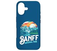 Carcasa para iPhone 17 Banff National Park Lake Louise Canada Vintage Graphic