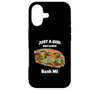 Carcasa para iPhone 17 Banh Mi Vietnamese Sandwich Vietnam Comida Divertida Chicas Mujeres