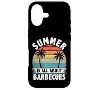 Carcasa para iPhone 17 Barbacoa Divertida de Verano para barbacoas en el Patio Trasero