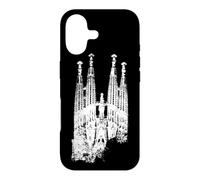 Carcasa para iPhone 17 Barcelona Sagrada Família Vintage España I Love Barcelona