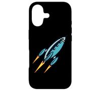 Carcasa para iPhone 17 Barco Espacial Kitsch Vintage