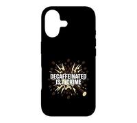 Carcasa para iPhone 17 Barista Espresso Decaffeinated Is A Crime