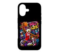 Carcasa para iPhone 17 Basketball Geeks Slam Dunk Player Streetwear Graffiti Art