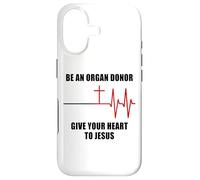 Carcasa para iPhone 17 Be an Organ Donor, Give Your Heart to Jesus - Faith Nurse