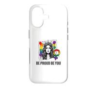Carcasa para iPhone 17 Be Proud and Be You Rainbow LGBTQ Pride Feminista