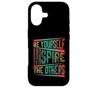 Carcasa para iPhone 17 Be Yourself Inspire The Others Cita de tipografía Motivacional