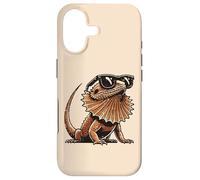 Carcasa para iPhone 17 Bearded Dragon Gafas de Sol Beardie Reptile Mujeres, Hombres Niños